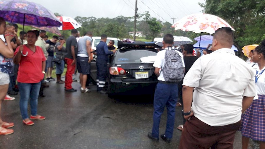 Nueve personas heridas en aparatoso accidente en María Chiquita de Colón