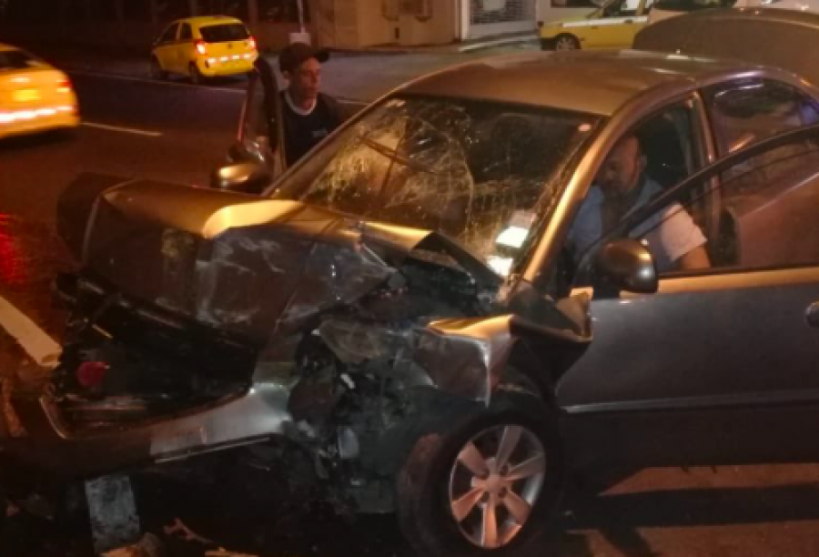 Tres heridos por accidente en la avenida Frangipani