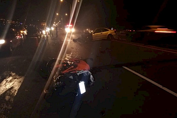 Fuerte accidente en autopista Arraiján–La Chorrera