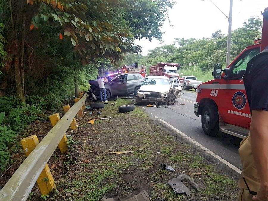 Varios heridos por accidente en Gamboa