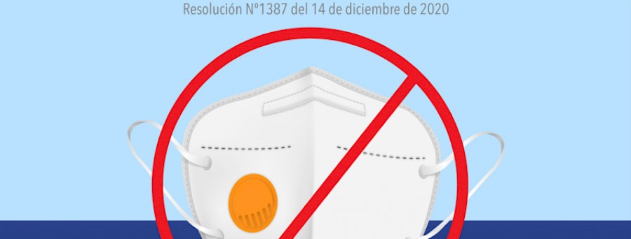El uso de mascarilla con válvulas de exhalación se prohíbe en el Metro de Panamá