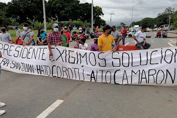 Autoridades del MOP se reúnen con directivos de la comarca Ngäbe-Buglé y acuerdan reapertura de la carretera Panamericana