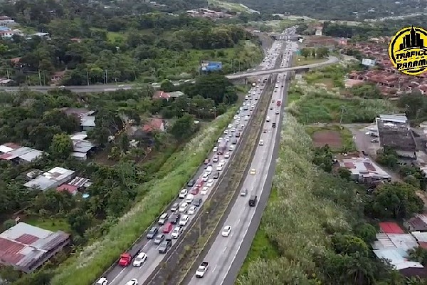 ATTT anuncia inversión de carriles en la vía Centenario mientras se hacen trabajos en Loma Cová