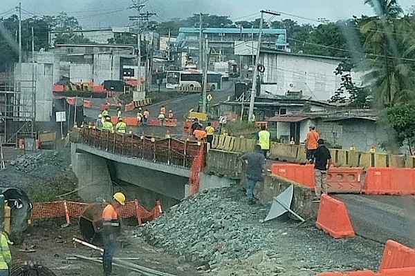 Cierre parcial de la rotonda de Cabuya de Tocumen del 11 al 12 de agosto por trabajos