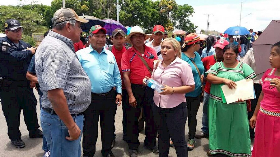 MOP atiende a manifestantes de la Comarca Ngäbe Buglé