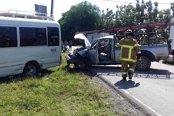 Accidente deja ocho heridos en la provincia de Bocas del Toro