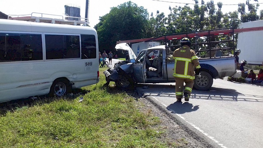 Accidente deja ocho heridos en la provincia de Bocas del Toro