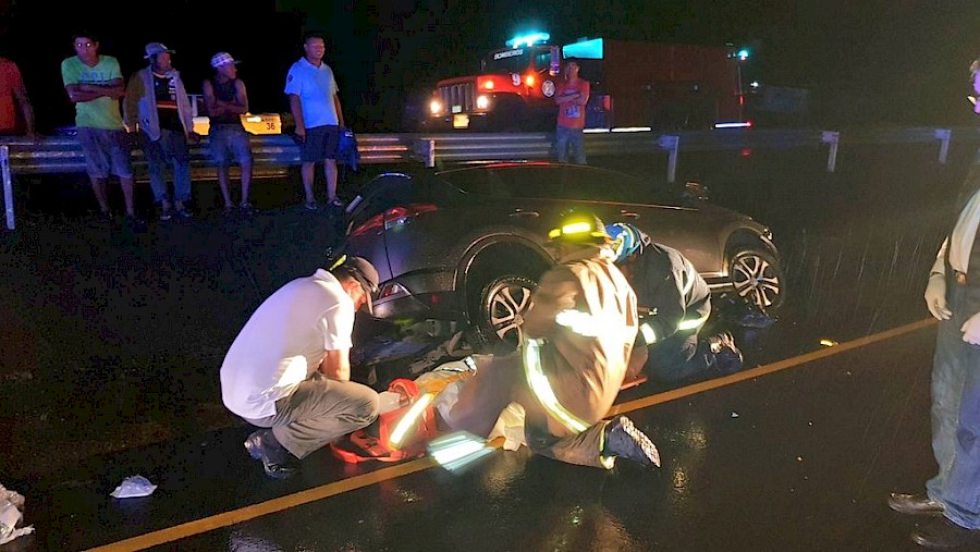 Accidente deja cinco heridos en Natá de Los Caballeros