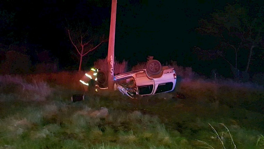 Una víctima fatal y un herido deja accidente en Natá de Los Caballeros