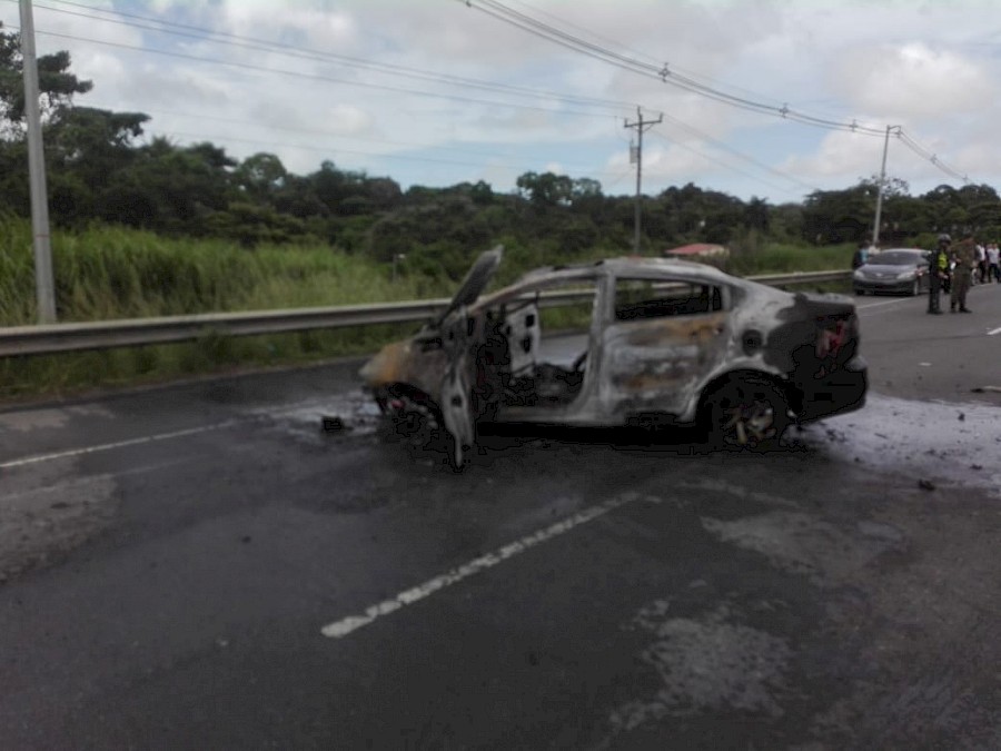 Un herido deja accidente de tránsito en la autopista Arraiján - La Chorrera