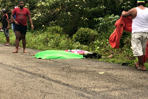 Dos víctimas fatales por accidente en carretera a Portobelo