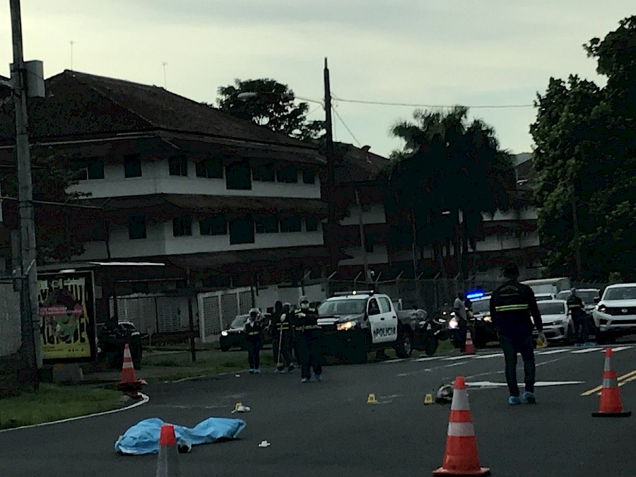 Un muerto por atropello en la Avenida Omar Torrijos