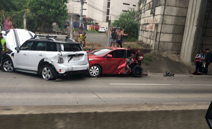 Seis heridos por colisión en el corredor Sur