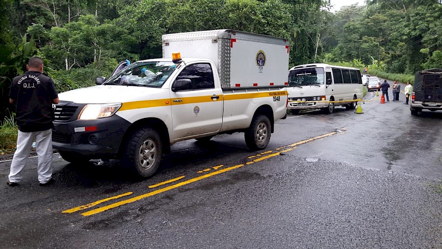 Dos muertos por accidente en Bocas del Toro