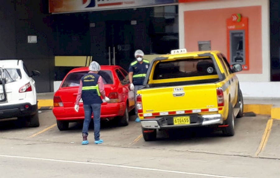 Taxista termina herido de bala por una discusión