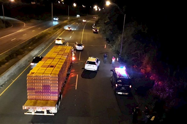 Muerte por atropello en la autopista Arraiján–La Chorrera