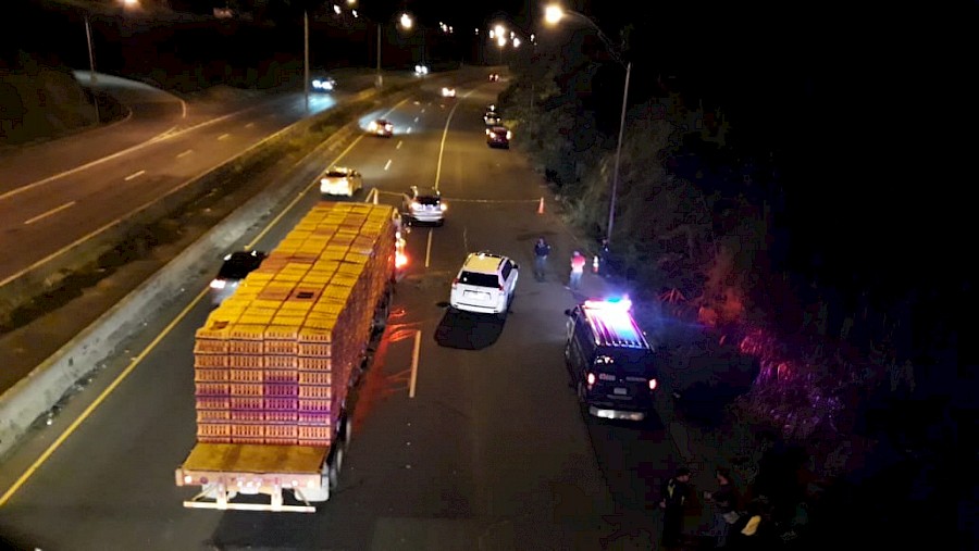 Muerte por atropello en la autopista Arraiján–La Chorrera