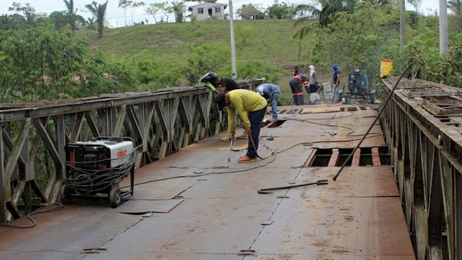 Puente sobre el río Caño Quebrado cerrará el 13 de diciembre