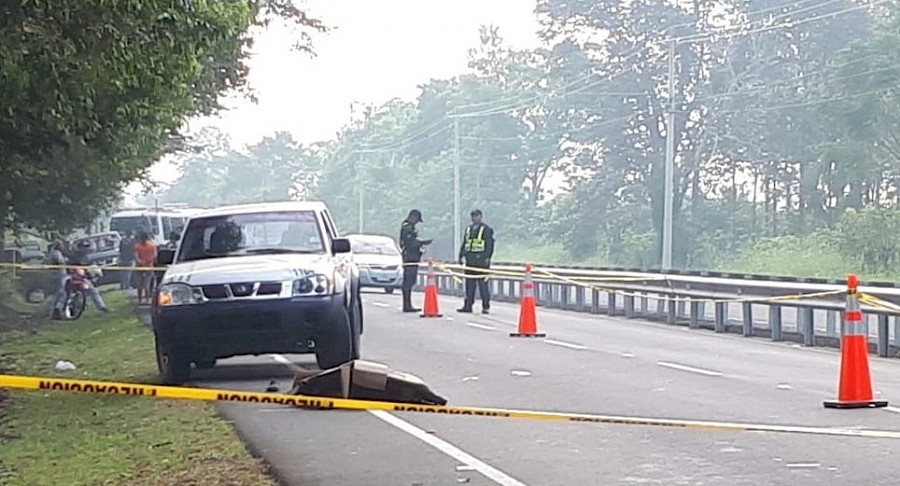 Muere hombre de la tercera edad en Chiriquí por hecho de tránsito