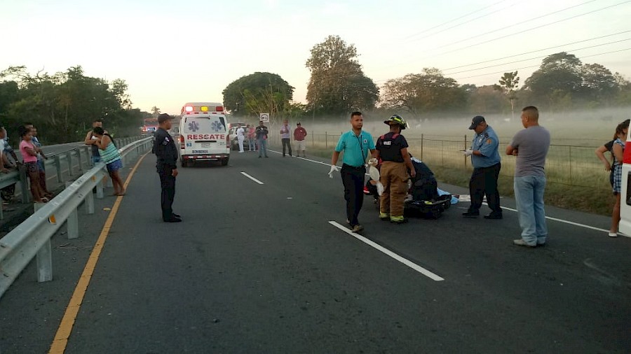 Muerte por atropello en Chiriquí