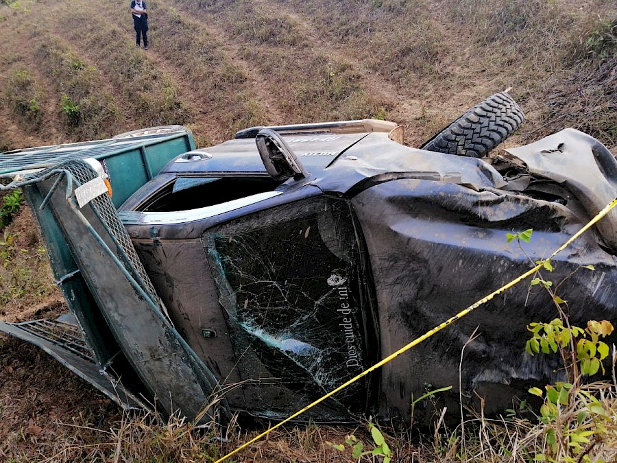 Muerto por accidente en Los Santos