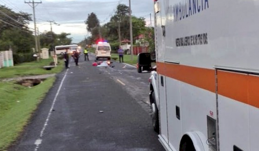 Dos víctimas fatales por accidente de tránsito en Chigoré