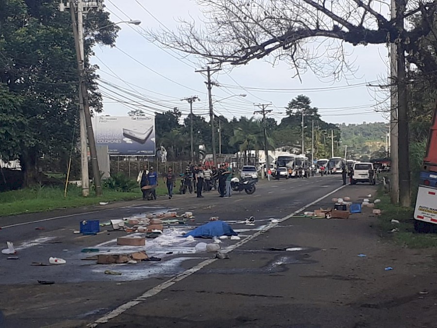 Un muerto y varios heridos por accidente en Panamá Norte