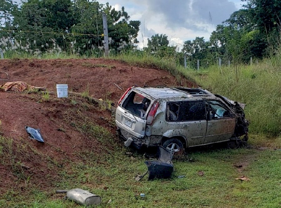 Víctima fatal por accidente en el Corredor Norte