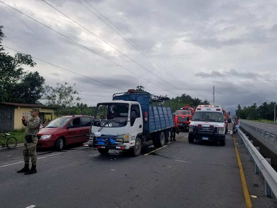Varios heridos por accidente en La Esperanza en Barú