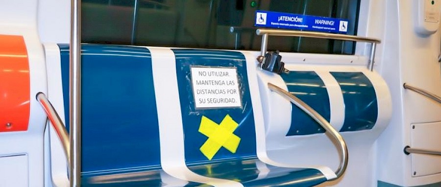 Metro de Panamá implementa nuevas medidas para prevenir riesgos de contagio