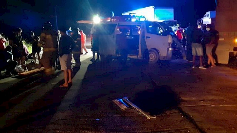 Accidente en Antón deja a saldo de 13 heridos