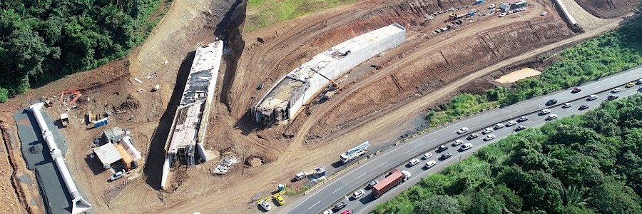 Trabajos de voladura en Loma Cová el 29 de abril