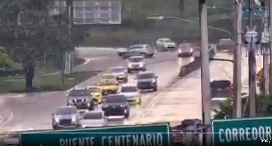 DNOT: Incidentes de tráfico en la curva de la vía Centenario se dan por exceso de velocidad