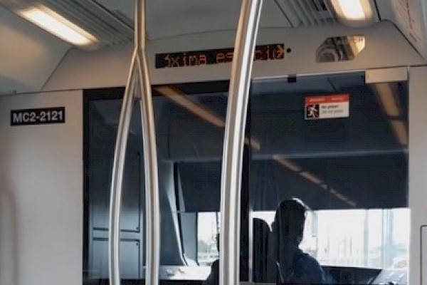 Captan a operador del Metro de Panamá dumiéndose en la cabina, MPSA responde al video difundido en redes