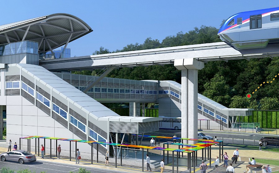 Inicia la construcción de la Primera estación de la Línea 3, en Ciudad del Futuro