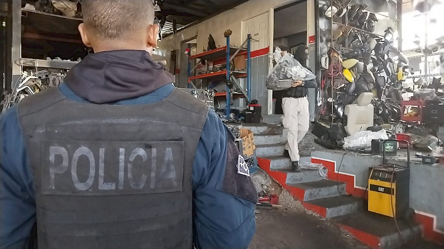 Le caen a organización criminal dedicada al hurto de autos