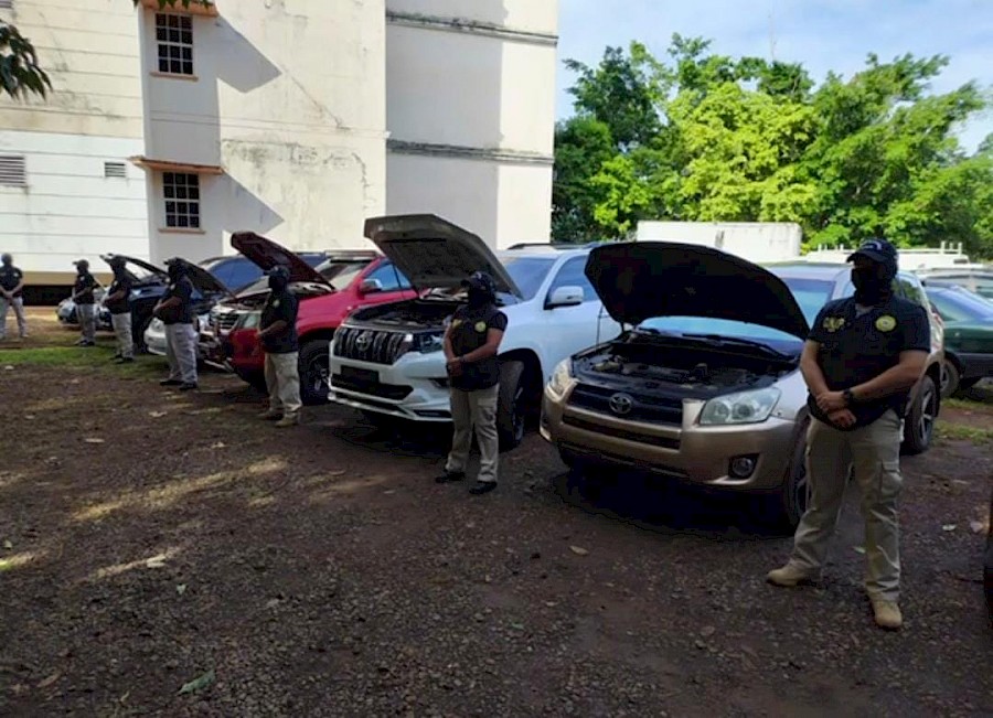 En Chiriquí la policía recupera 15 vehículos que fueron hurtados y robados a sus propietarios