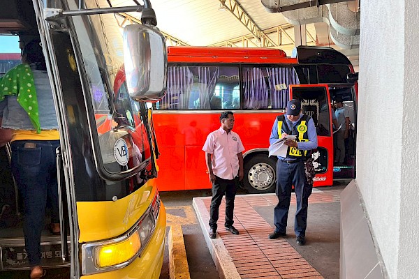 ATTT realiza operativo en la Terminal de Transporte de Albrook