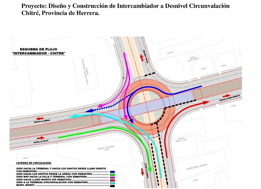 Rutas habilitadas desde el viernes 28 de febrero en carnaval en Azuero